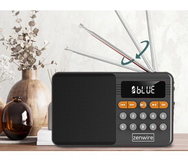 Zenwire Mini Radio FM Bezprzewodowe YSF-005BT - 1604658 - zdjęcie 3